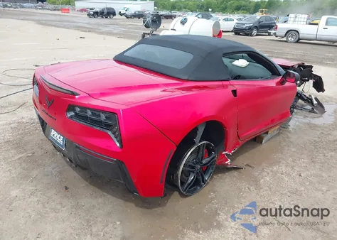 2016 Chevrolet Corvette Stingray из США, поврежденный, VIN 1G1YD3D76G5107169